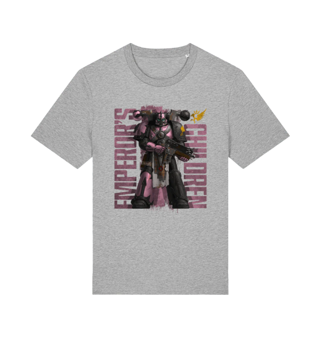 Heather Grey Printed T-shirt